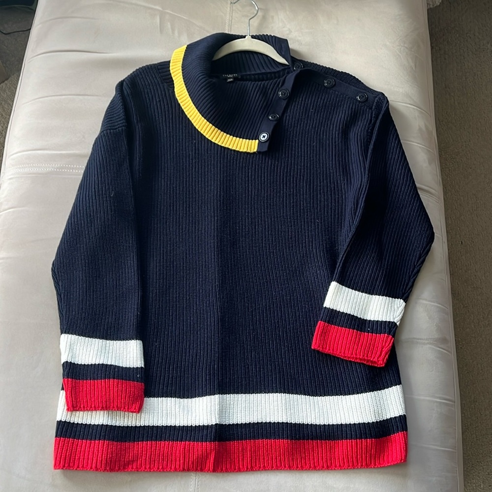 Talbots sweater petite clip